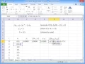 Implementing a 2nd order Runge-Kutta method in Excel