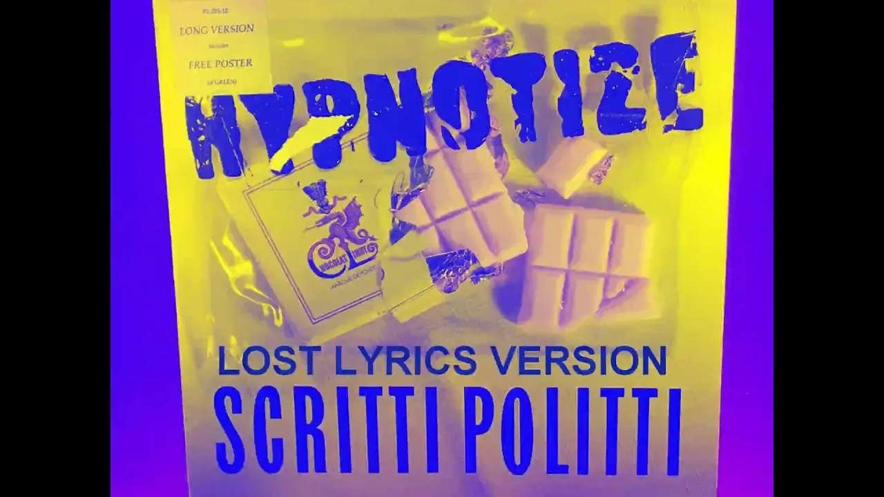 [1985] Hypnotize - Scritti Politti w/lyrics