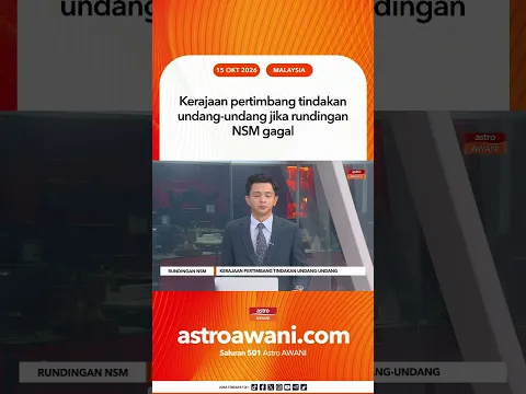 Kerajaan pertimbang tindakan undang undang jika rundingan NSM gagal