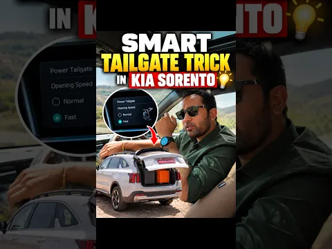 Kia Sorento Has a SMART Tailgate Trick 😱 Slow vs Fast Opening Tested 🔥