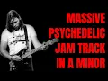 MASSIVE PSYCHEDELIC ROCK JAM IN Am Guitar Backing Track 120 BPM