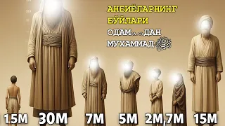 paygambarlarning boylari qandayligi haqida bilasizmi