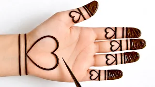 Easy Simple Beautiful Front Hand Mehndi Design | New Stylish Mehandi Design | Mehendi design | Henna