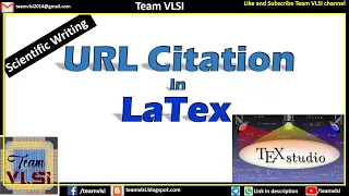 URL Citation in LaTex How to cite URL web link in LaTex