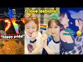 Download Lagu Le sserafim openly supports LGBTQ+ community ft. their *gay* moments 🌈