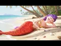 😱 OMG! RESCUE MERMAID RUMI SLEEPING ON THE BEACH | KPop Demon Hunters