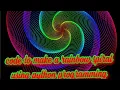 python programme to make rainbow spiral pyspiral rainbow spiral coding about spiral design