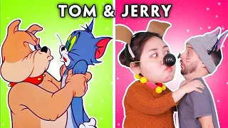 Contagious Hiccups Disease - Tom & Jerry's Funniest Moments Parody  Hilarious Cartoon Compilation