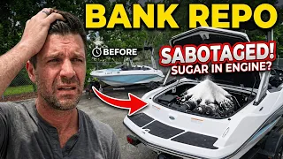I BOUGHT A REPO BOAT for HALF PRICE but FOUND THIS INSIDE!