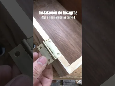 Instalación de bisagras con router @EinhellLatam #carpintería #wood #woodworking