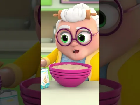 A VOVÓ LEVOU UM BANHO DE FARINHA?! 😱🍰😂