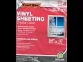 The BEST sheeting Frost King CRYSTAL Clear Vinyl Sheeting