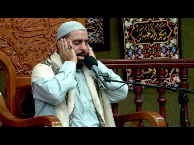 ⁣القران الكريم - الحاج اسامة الكربلائي   12 رمضان المبارك 1437 هجري