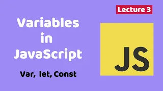 Variables in JavaScript Tutorial