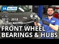 How to Replace Front Wheel Bearings Hubs 2012-2018 Nissan Altima