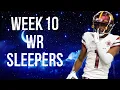 Wide Receiver Sleepers Week 10 Fantasy Football