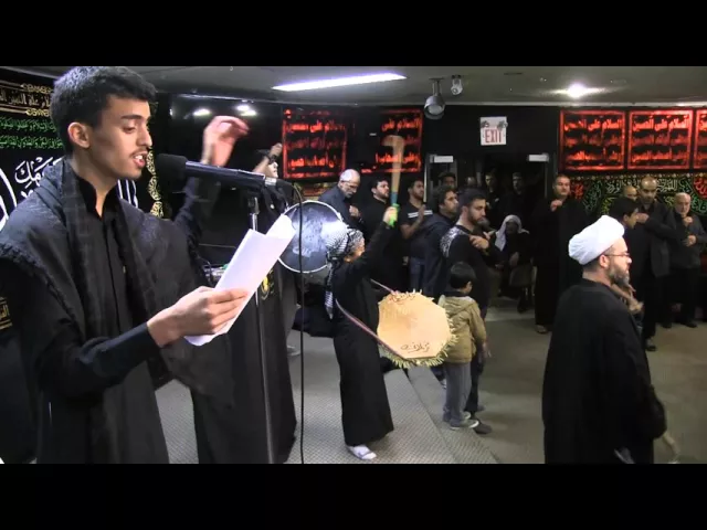 ⁣عزاء الزنجيل - 9 محرم 1437 - أبو حمزة الخزرجي وعباس الوهامي