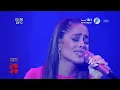 Explota la Tini con "Carne y hueso" en el escenario de #Rojo2022