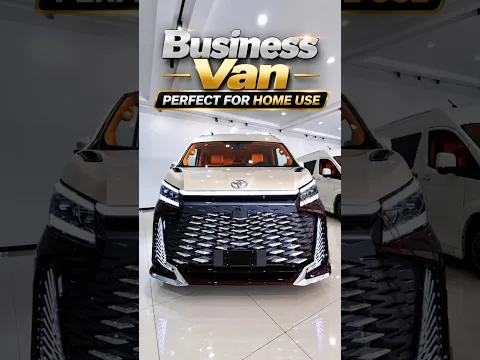 Who says a family car can't double as an executive lounge?Enjoy the best of both worlds #LuxuryVan