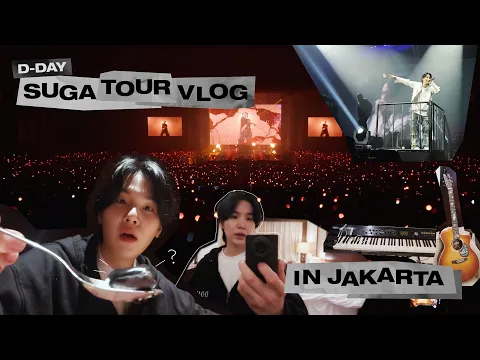 Download MP3 [SUGA VLOG] D-DAY TOUR in Jakarta