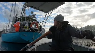 Big waves, Snow and one of my biggest fears becomes reality – Sailing Oka Solo