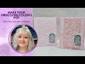 Make Your Embossing Folders POP With This Easy Ink Technique