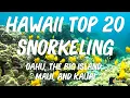 My Top 20 Best Snorkeling Spots in Hawaii Oahu The Big Island of Hawaii Maui and Kauai