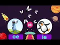 Dance Brain Break Segmenting Phonemes - Vowel Teams ai ea ie oe ue