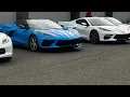 2025 Corvette meetup Team VallejoChevy com Chevrolet served as escort car