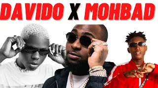 davido and mohbad scatter with 