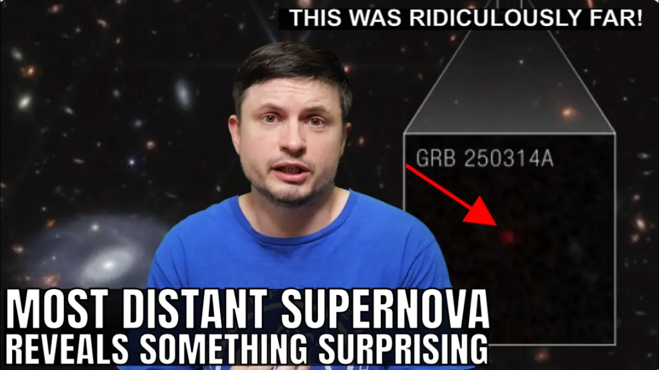 JWST Detects a Supernova 29 Billion Light Years Away, Here's What We Know