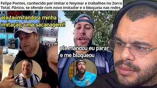 IMITADOR DO NEYMAR ACUSA OUTRO IMITADOR DE TÁ IMITANDO A IMITAÇÃO DELE
