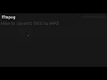 How to convert OGG to MP3