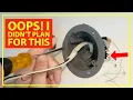 How To Install an Old Work Electrical Box For a Wall Mounted Light Fixture