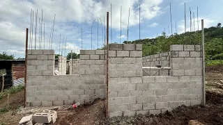 Día 8 de construcción de la NUEVA CASA de los abuelitos don Feliciano y doña María 