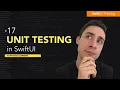 Unit Testing a SwiftUI application in Xcode Advanced Learning