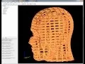 Create 3D wireframe of a 3D geometry with Afanche3D