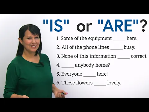 Download MP3 Confusing English Grammar: “IS” or “ARE”?
