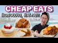 CHEAP EATS in Honolulu Oahu Hawaii Local Affordable Spots