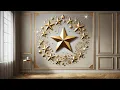 TOARTi Stars Wall Decals 124 Decals Wall Stickers Best Gold Star Wall Decal