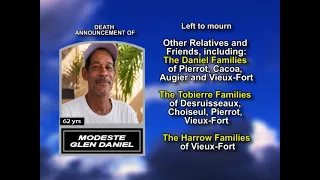 Modeste Glen Daniel Long Obituary
