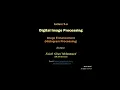 Lecture 2-a Image Enhancement Histogram Processing