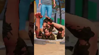 نجاة معجزي ة لطفلة سقطت في خزان الصرف الصحي 