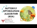 BUTTERFLY OPTIMIZATION ALGORITHM FOR POWER SYSTEM APPLICATIONS