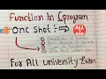 Functions in C Programming One Shot Code Hacker