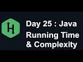 Day 25 Running Time and Complexity Hacker Rank Java 30 Days of Code