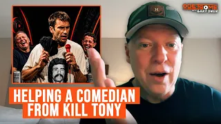 Helping a fellow comedian from Kill Tony