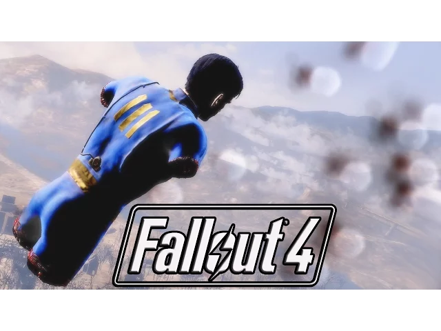 FALLOUT 4 - 500 MINES EXPLODED ON TRINITY TOWER!