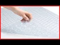 Gorilla Grip Patented Shower and Bath Mat 35x16 Machine Washable Bathtub Mats Extra Large Tub