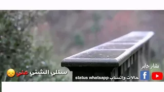 حالات واتس أب تحت الشتي رحتي 